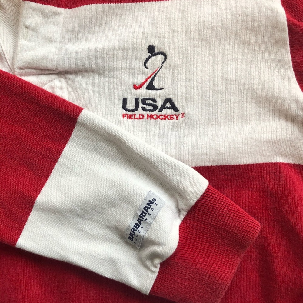 USA Field Hockey Rugby Style Hoodie
